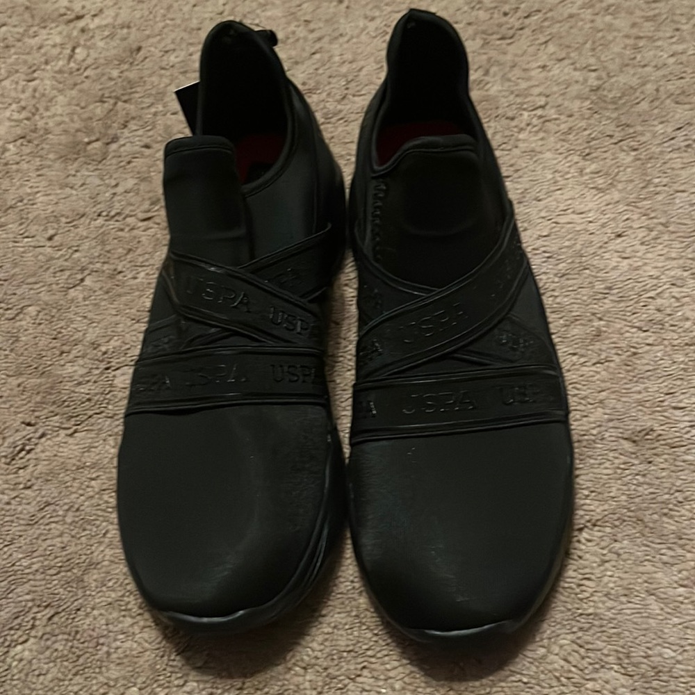 US polo black sneaker - 8Wide